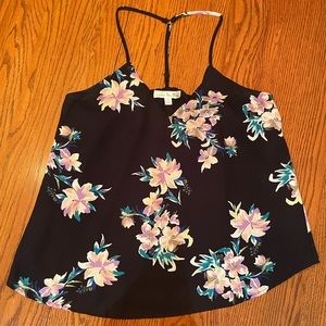 Strappy, lightweight floral tank